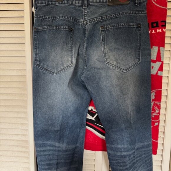 ECKO Unltd. Men's Jeans 34 Relaxed Fit Denim - Picture 4 of 9